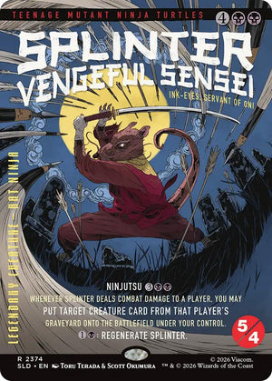 Splinter, Vengeful Sensei - Ink-Eyes, Servant of Oni [Secret Lair Drop Series]