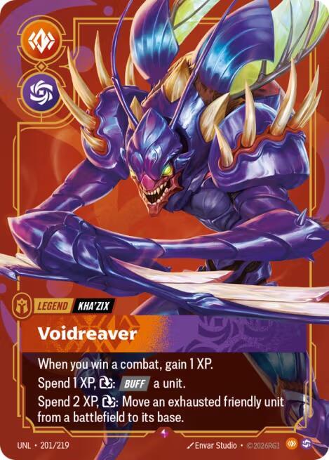 Kha'Zix - Voidreaver - Unleashed (UNL)(201/219)