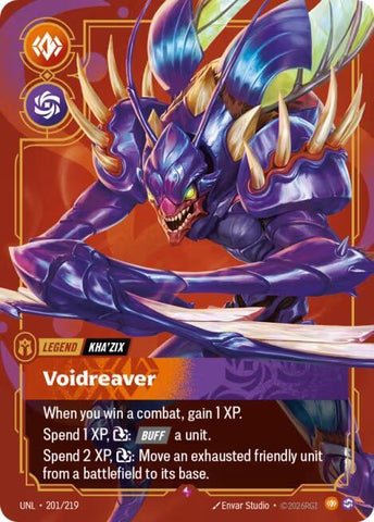 Kha'Zix - Voidreaver - Unleashed (UNL)(201/219)