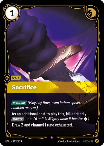 Sacrifice - Unleashed (UNL) (173/219)