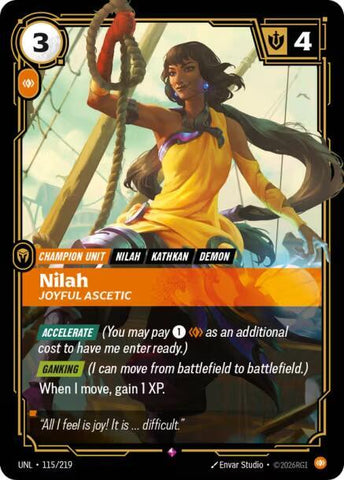 Nilah - Joyful Ascetic - Unleashed (UNL) (115/219)