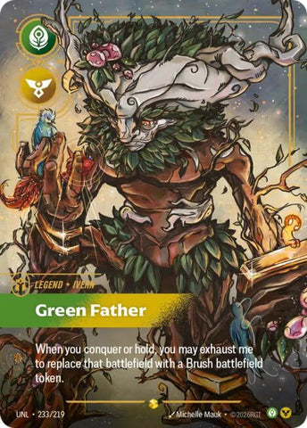 Ivern - Green Father (Overnumbered) - Unleashed (UNL) (233/219)