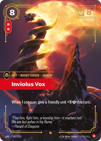 Inviolus Vox - Unleashed (UNL) (027/219)