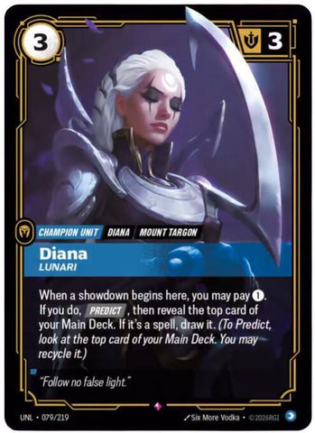 Diana - Lunari - Unleashed (UNL) (079/219)