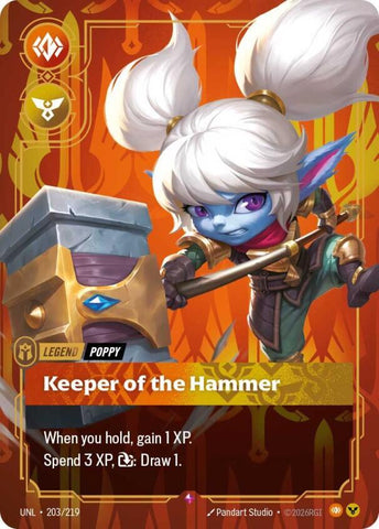 Poppy - Keeper of the Hammer - Unleashed (UNL) (203/219)