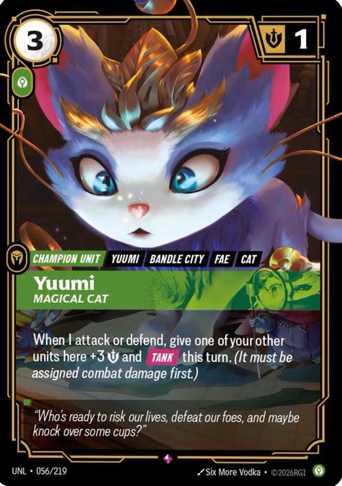 Yuumi - Magical Cat - Unleashed (UNL) (056/219)