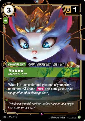 Yuumi - Magical Cat - Unleashed (UNL) (056/219)