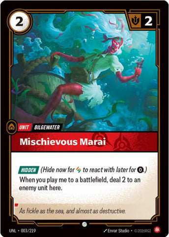 Mischievous Marai - Unleashed (UNL) (003/219)