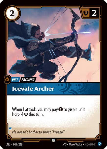 Icevale Archer - Unleashed (UNL)(065/219)