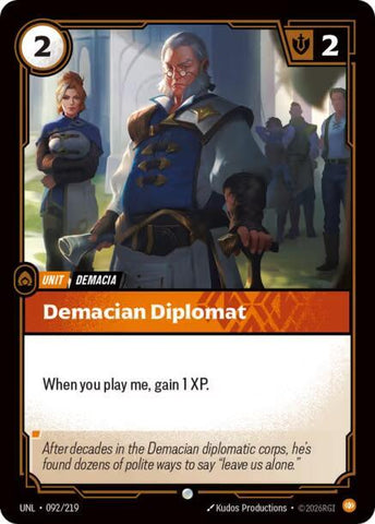 Demacian Diplomat - Unleashed (UNL)(092/219)