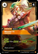Master Yi - Tempered (Alternate Art) - Unleashed (UNL) (113a/219)