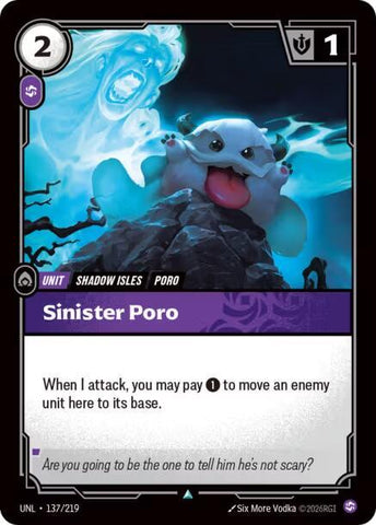 Sinister Poro - Unleashed (UNL)(137/219)