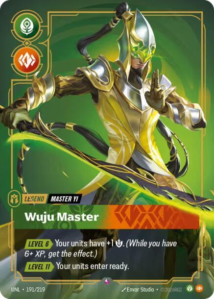 Master Yi - Wuju Master - Unleashed (UNL)(191/219)