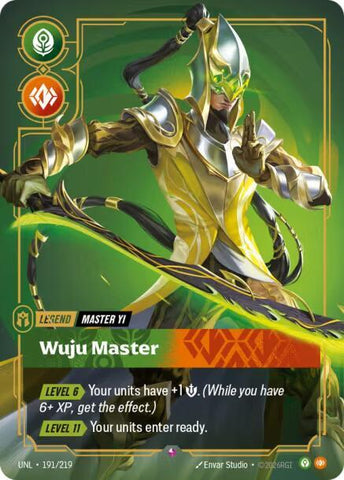 Master Yi - Wuju Master - Unleashed (UNL)(191/219)