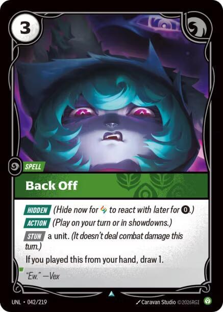 Back Off - Unleashed (UNL)(042/219)