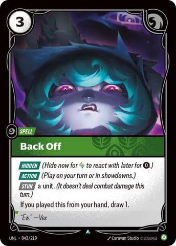 Back Off - Unleashed (UNL)(042/219)