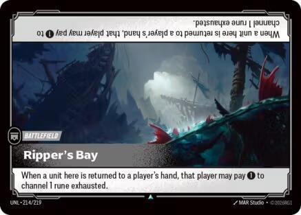 Ripper's Bay - Unleashed (UNL)(214/219)