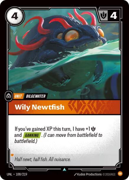 Wily Newtfish - Unleashed (UNL)(108/219)