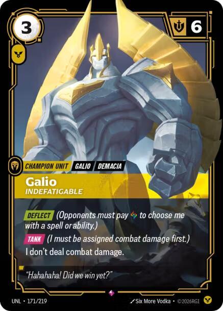 Galio - Indefatigable - Unleashed (UNL) (171/219)