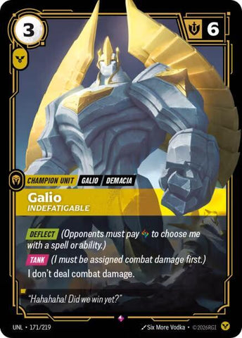 Galio - Indefatigable - Unleashed (UNL) (171/219)