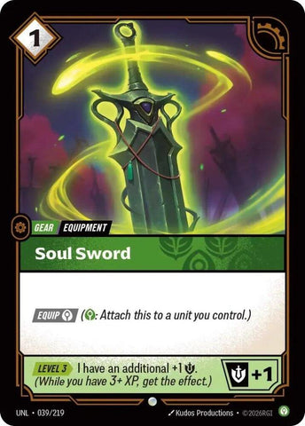 Soul Sword - Unleashed (UNL)(039/219)