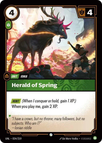 Herald of Spring - Unleashed (UNL)(034/219)