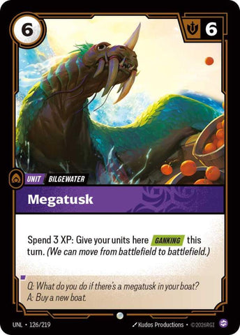 Megatusk - Unleashed (UNL)(126/219)