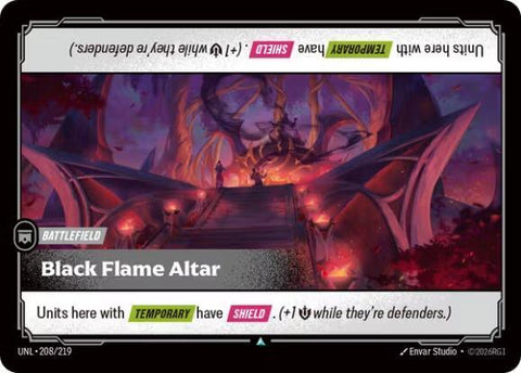 Black Flame Altar - Unleashed (UNL)(208/219)
