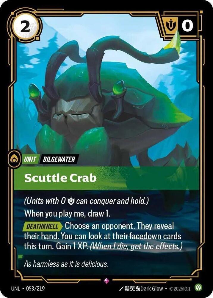 Scuttle Crab - Unleashed (UNL) (053/219)