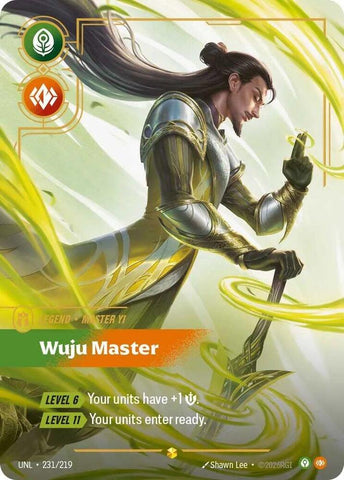 Master Yi - Wuju Master (Overnumbered) - Unleashed (UNL) (231/219)