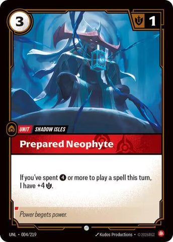 Prepared Neophyte - Unleashed (UNL) (004/219)