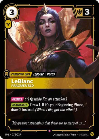 LeBlanc - Fragmented - Unleashed (UNL)