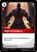 Right of Conquest - Unleashed (UNL) (015/219)