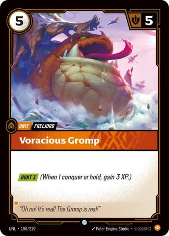 Voracious Gromp - Unleashed (UNL)(100/219)