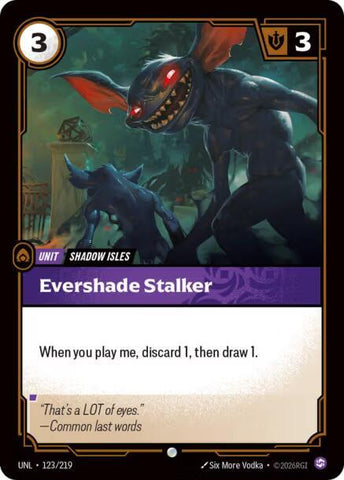 Evershade Stalker - Unleashed (UNL)(123/219)