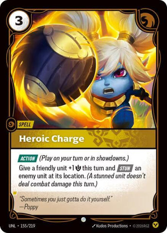 Heroic Charge - Unleashed (UNL)(155/219)