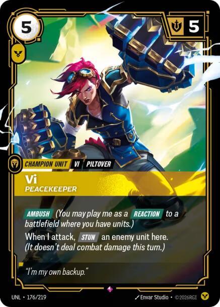 Vi - Peacekeeper - Unleashed (UNL) (176/219)