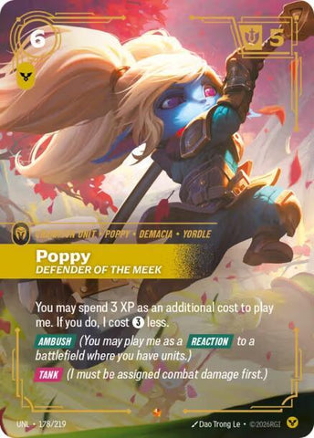 Poppy - Defender of the Meek - Unleashed (UNL) (178/219)