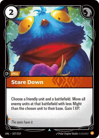 Stare Down - Unleashed (UNL)(107/219)