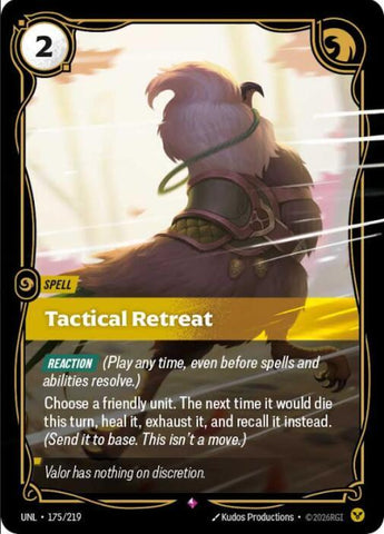Tactical Retreat - Unleashed (UNL) (175/219)