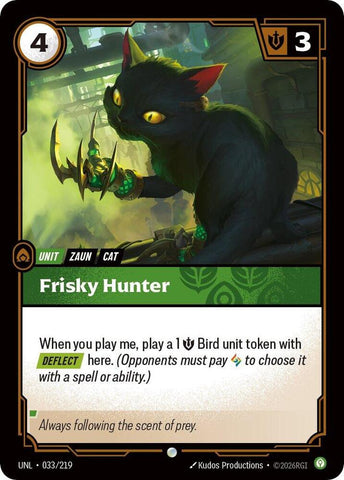 Frisky Hunter - Unleashed (UNL)(033/219)