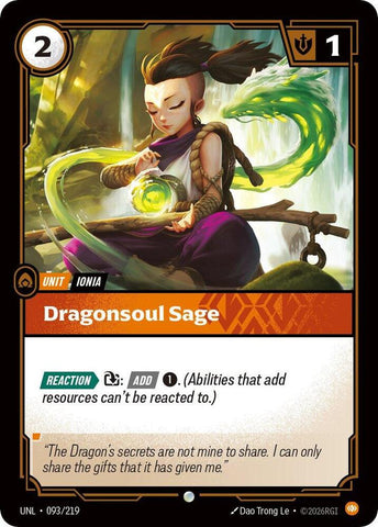 Dragonsoul Sage - Unleashed (UNL)(093/219)