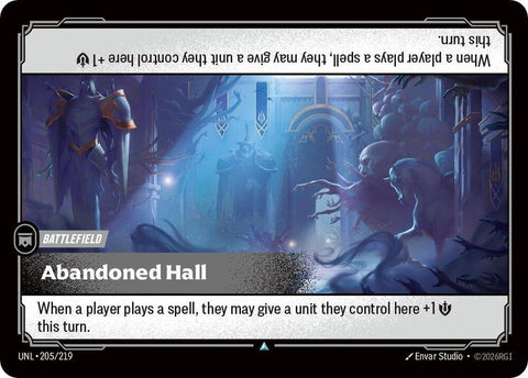 Abandoned Hall - Unleashed (UNL)(205/219)
