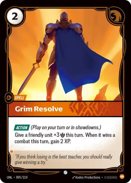 Grim Resolve - Unleashed (UNL)(095/219)