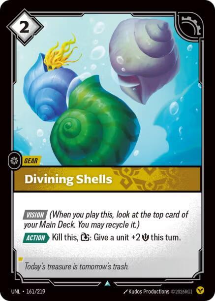 Divining Shells - Unleashed (UNL)(161/219)