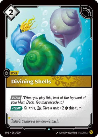 Divining Shells - Unleashed (UNL)(161/219)