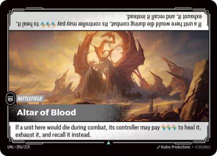 Altar of Blood - Unleashed (UNL)(206/219)