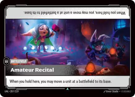 Amateur Recital - Unleashed (UNL)(207/219)