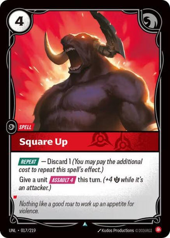 Square Up - Unleashed (UNL) (017/219)