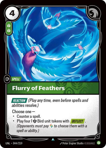 Flurry of Feathers - Unleashed (UNL)(044/219)